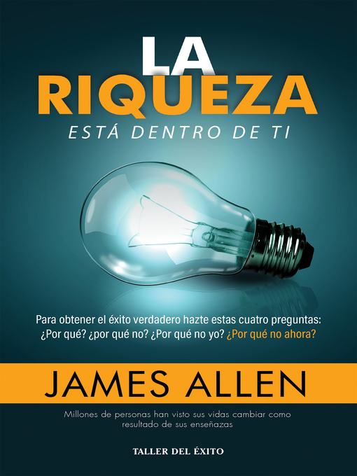 Cover image for La riqueza está dentro de ti